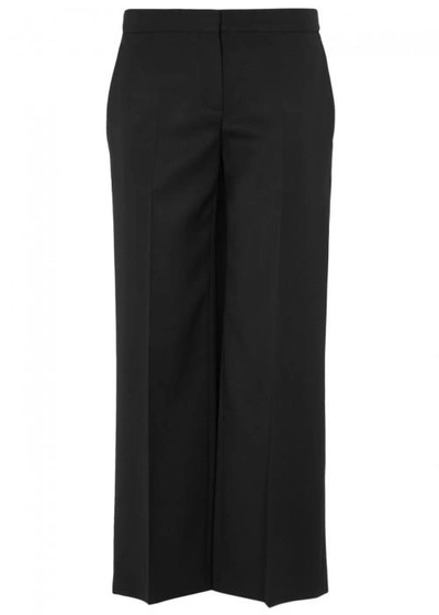 Alexander Mcqueen Black Wool Culottes