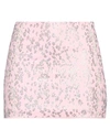Blumarine Pink Crystal-embellished Mini Skirt