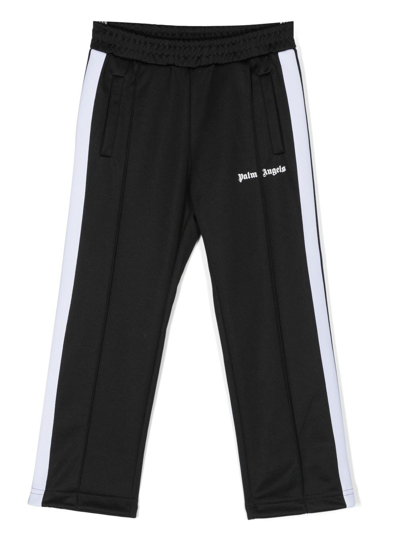 Palm Angels Kids' Track Trousers In Blue