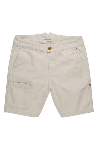 Imperfects Courier Shorts In Natural