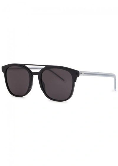 Dior Black Tie 211s Square-frame Sunglasses