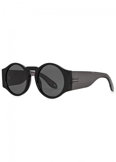 Givenchy Black Round-frame Sunglasses