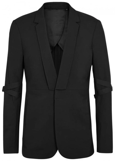 Helmut Lang Black Wool Blazer