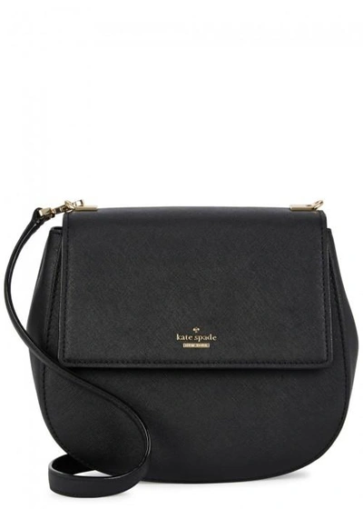 Kate Spade Cameron Street Byrdie Leather Cross-body Bag In Black