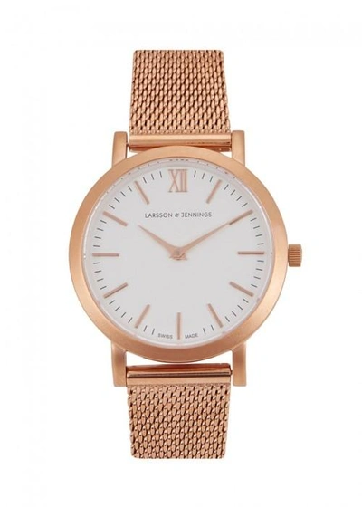 Larsson & Jennings Liten Rose Gold-plated Watch