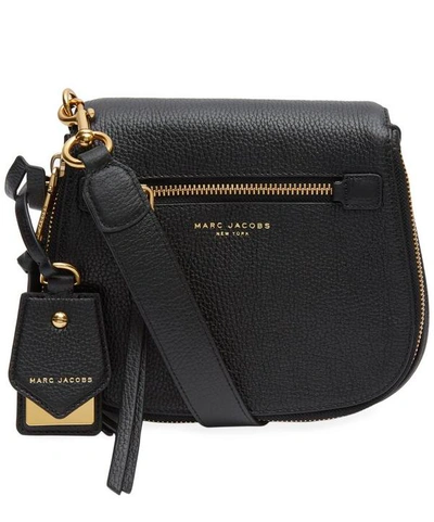 Marc Jacobs Recruit Nomad Black Leather Cross-body Bag