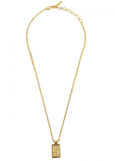 Marc Jacobs Double J Gold Tone Necklace