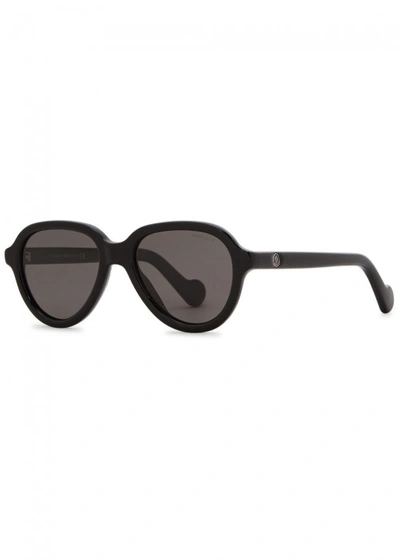 Moncler Ml0043 Black Polarised Sunglasses