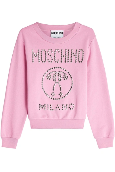 Moschino Stud Embellished Sweatshirt