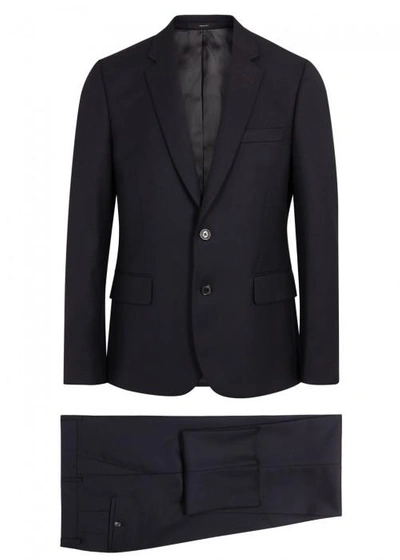 Paul Smith Soho Slim-fit Wool Travel Suit In Navy