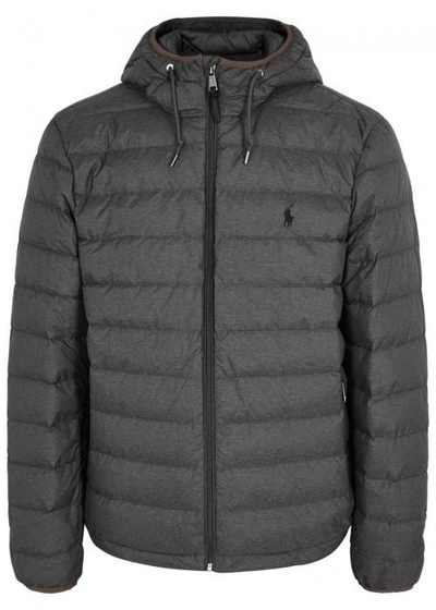 Polo Ralph Lauren Charcoal Quilted Shell Jacket
