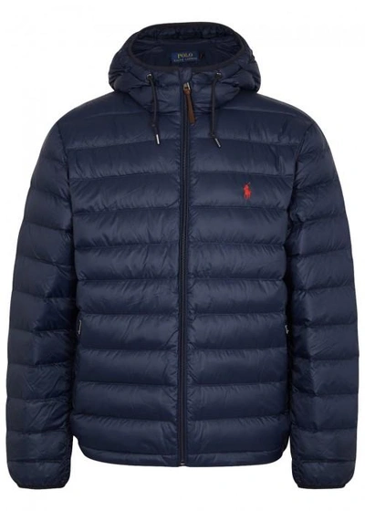 Polo Ralph Lauren Navy Quilted Shell Jacket