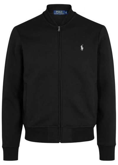 Polo Ralph Lauren Black Jersey Bomber Jacket