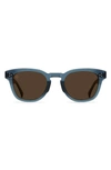 Raen Rece Pol S771 Square Polarized Sunglasses In Brown