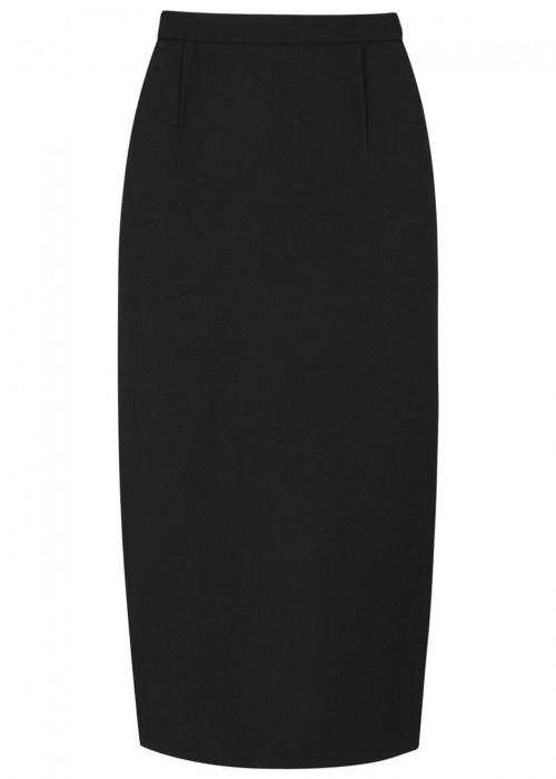 Roland Mouret Arreton Fitted Pencil Skirt, Black | ModeSens