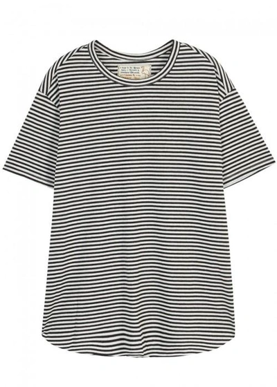 Sandrine Rose The Vintage Striped Cotton T-shirt In White