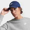 Nike Sportswear Heritage86 Futura Washed Hat In Midnight Navy