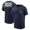 Nike Men's Team Incline (nfl Dallas Cowboys) T-shirt In Blue
