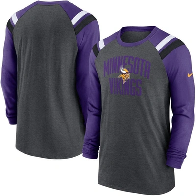 Nike Men's Athletic Fashion (nfl Minnesota Vikings) Long-sleeve T-shirt In White