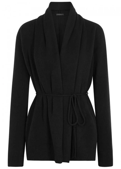 The Row Sarene Black Cashmere Cardigan