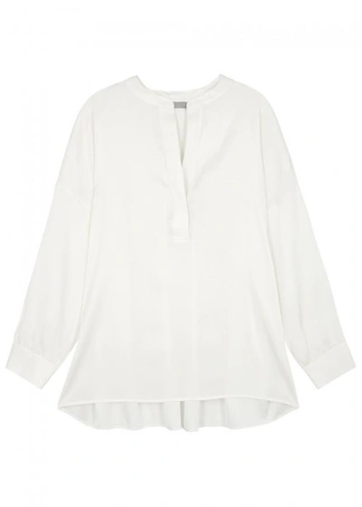 Vince Ivory Silk Top