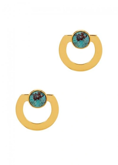 Vita Fede Moneta Gold-plated Earrings