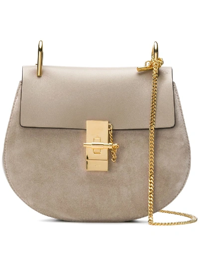 Chloé Drew Bag In Grey