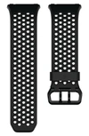 Fitbit Ionic Accessory Band In Black Grey