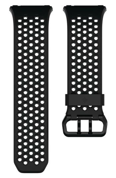 Fitbit Ionic Accessory Band In Black Grey