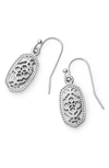 Kendra Scott Lee Filigree-inspired Earrings In Silver Metal Filigree