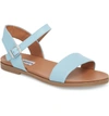 Steve Madden Dina Sandal In Light Blue