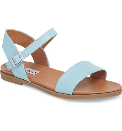 Steve Madden Dina Sandal In Light Blue