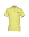 Kenzo Polo Shirts In Acid Green