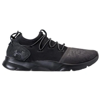 Under Armour Men's Drift 2 Reflective Camo Running Sneakers From Finish Line In Black