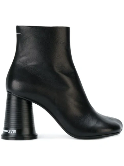 Mm6 Maison Margiela Ankle Boot In Black