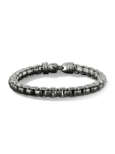 David Yurman Men's Box Chain Bracelet In Sterling Silver