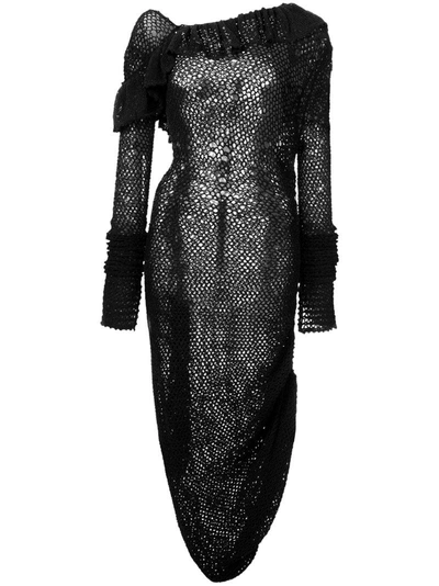Magda Butrym Knitted Belem Dress - Black