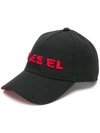 Diesel Branded Cap - Black