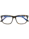 Tom Ford Tortoiseshell Optical Glasses In Brown