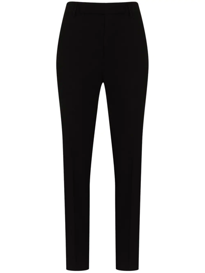 Rick Owens Black Austin Tapered Trousers