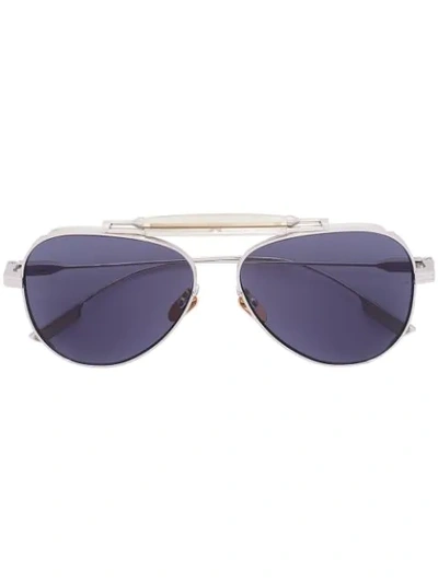 Jacques Marie Mage Cochise Sunglasses In Metallic