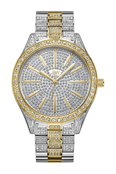 Jbw Cristal 39 Diamond Bracelet Watch, 39mm In Two Tone  / Silver