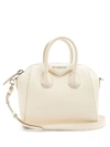 Givenchy Antigona Mini Leather Cross-body Bag In Cream