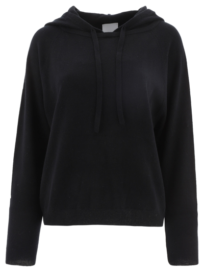 Allude Black Knitted Sweater