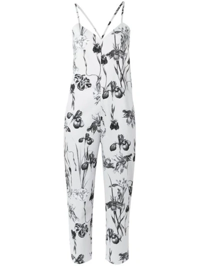 Andrea Marques Printed Jumpsuit - Est Flores Areia