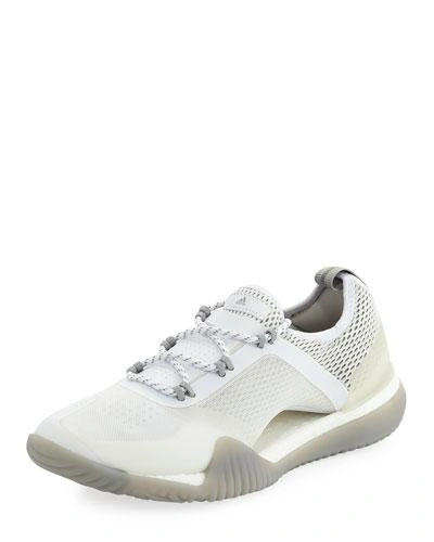 Adidas By Stella Mccartney Pureboost X Tr 3.0 Sneakers In White Stone Black  | ModeSens