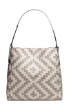 Eric Javits Squishee Up Woven Tote In Taupe