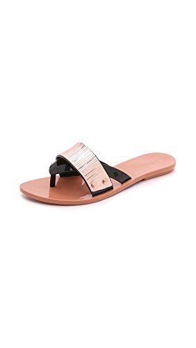 Melissa Women's Cream Slide Sandals In Brown | ModeSens