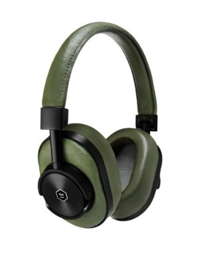 Master & Dynamic Mw60 Wireless Over-ear Headphones In Olive