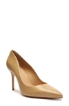 Schutz Lou Lo Nappa Leather Pump In Light Beige